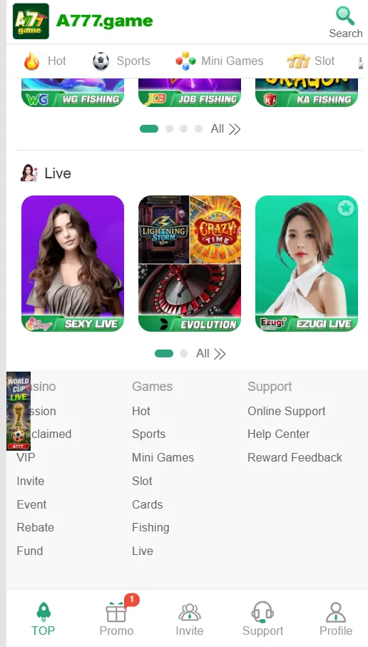 A777 Games 