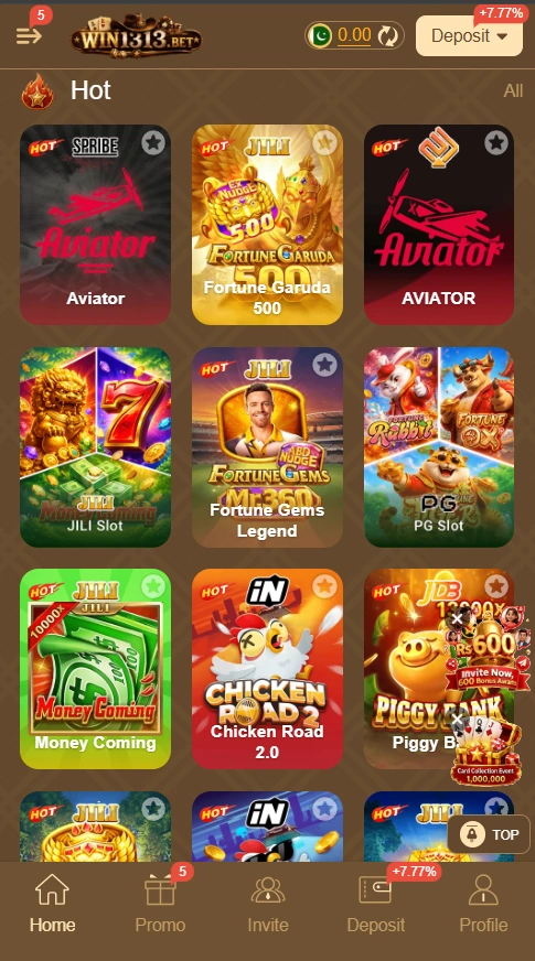 WIN1313 Game App