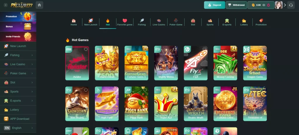 PKCLUB777 Game Download
