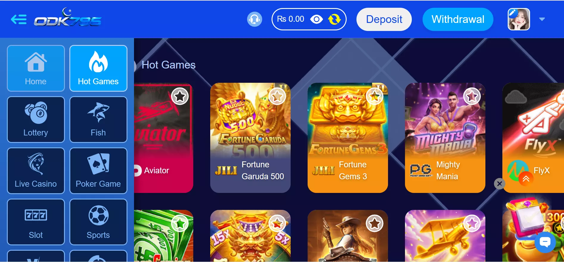 ODK786 Game App