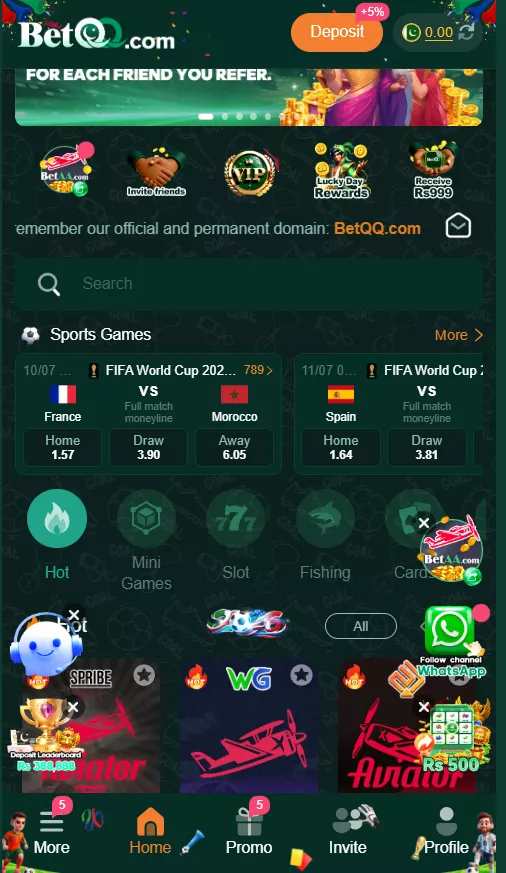 BetQQ Game App