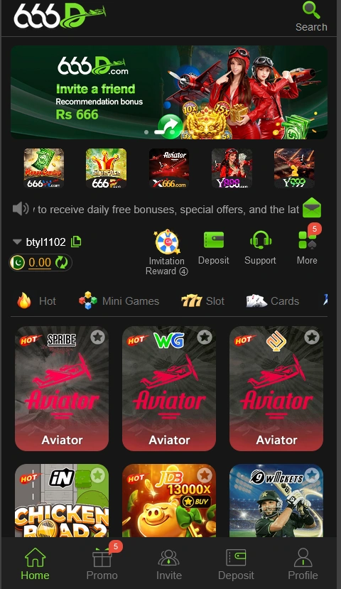 666D Game App