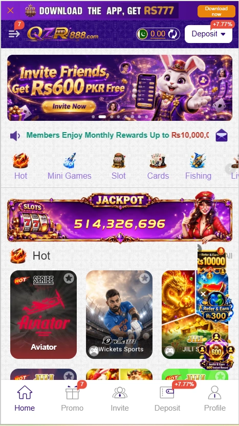 QZR888 Game App