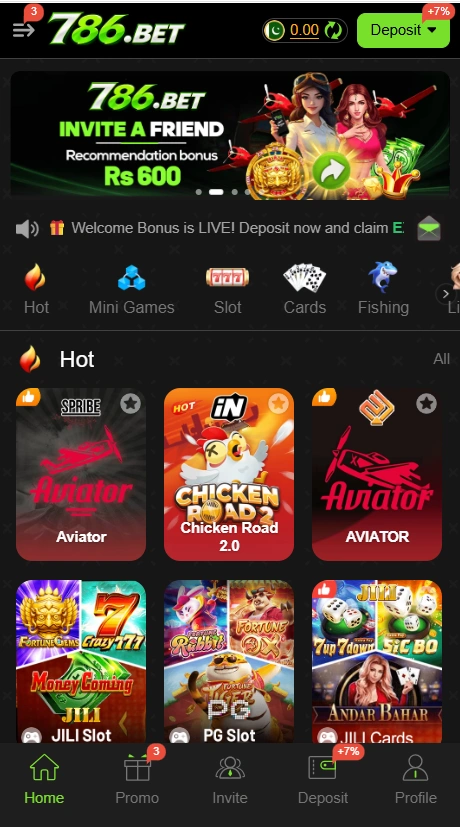 786.BET Game App