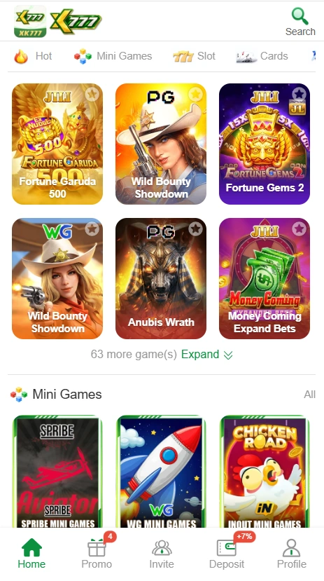 XK777 Games