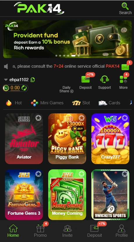 PAK14 Game App