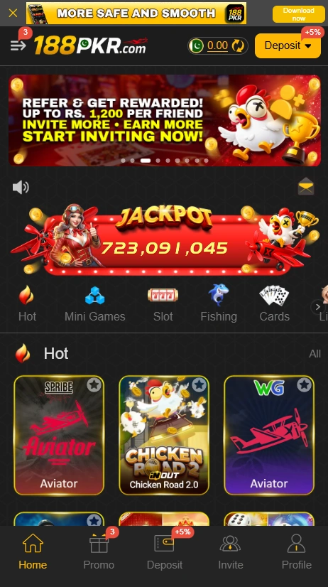 188PKR Game App